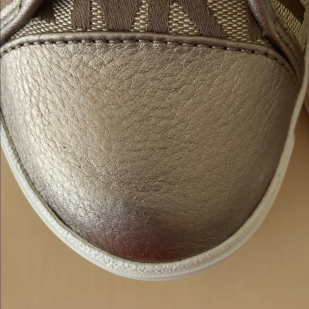 Michael Kors MK City Sneaker Monogram Jacquard Size 8.5 - Picture 9 of 11